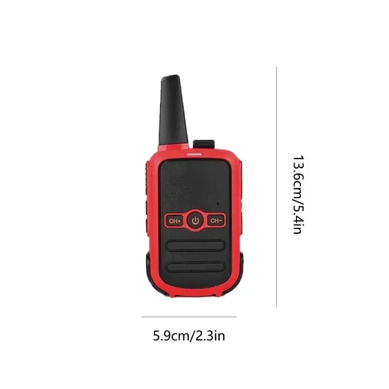 PT858 Walkie Talkie Portátil de Longo Alcance // 16 canais // Rádio Comunicador Bidirecional para caminhadas, acampamentos e viagens, rádio amador
