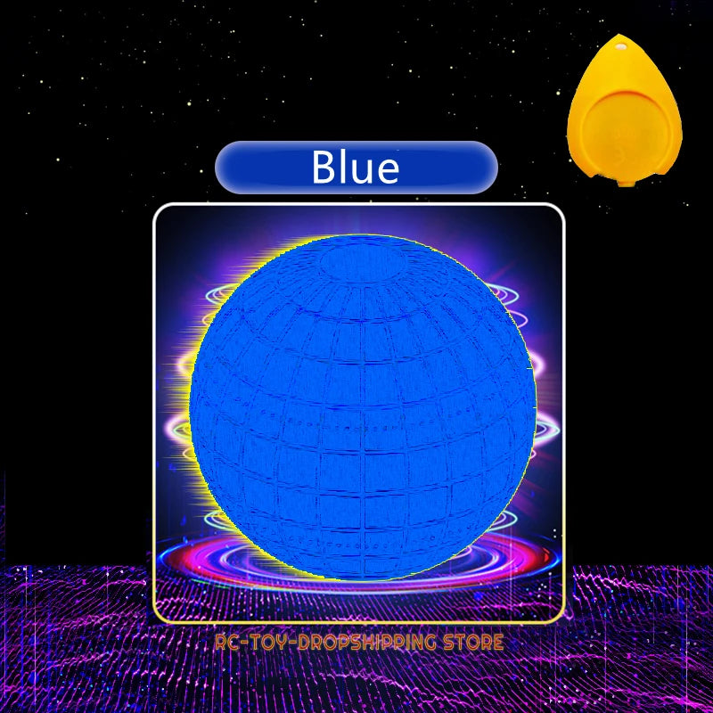 Bola Voadora Boomerang Drone Flyorb Magic // Com Luzes LED // Presente Hover Ball Fly // Nova Orb Flying Spinner Fidget // Brinquedos p/ Crianças e Família