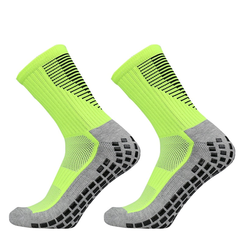 Novas Meias de Futebol Masculinas e Femininas // Meias Esportivas Antiderrapantes com Fundo de Silicone // Para Futebol e Basquete // Simplesmente Incomparável!!!