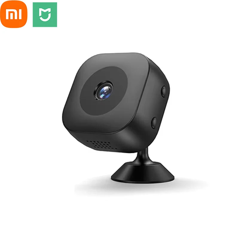 Mini Câmera de Segurança Full Color Visão Noturna Alta Definição Xiaomi MIJIA 4K // Monitor WiFi // Vigilância c/ Detecção de Movimento // À Prova D'Água