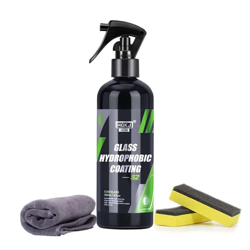Anti-Chuva p/ Vidro de Carro // Revestimento Antiembaçante Repelente de Água HGKJ S2 Windsreen // Spray à Prova d'água // Acessórios Automotivos