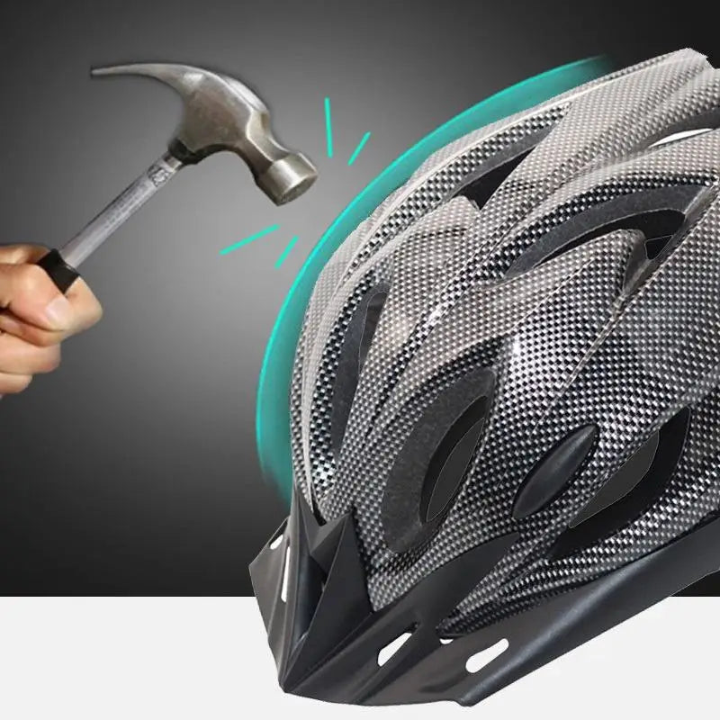 Capacete de Ciclismo c/ Forro Confortável Ultraleve Oco // Unissex Ajustável // Proteção p/ a Cabeça // Capacete de Bicicleta MTB