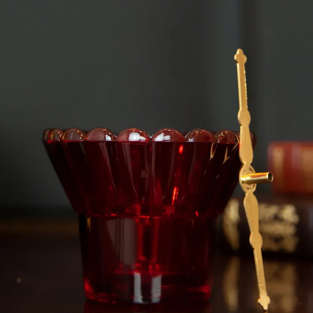 Lâmpada de Óleo de Mesa HTISOK p/ Vigília Ortodoxa // Lâmpada de Óleo de Metal c/ Design de Jesus Ortodoxo // Para uso em Adoração Doméstica