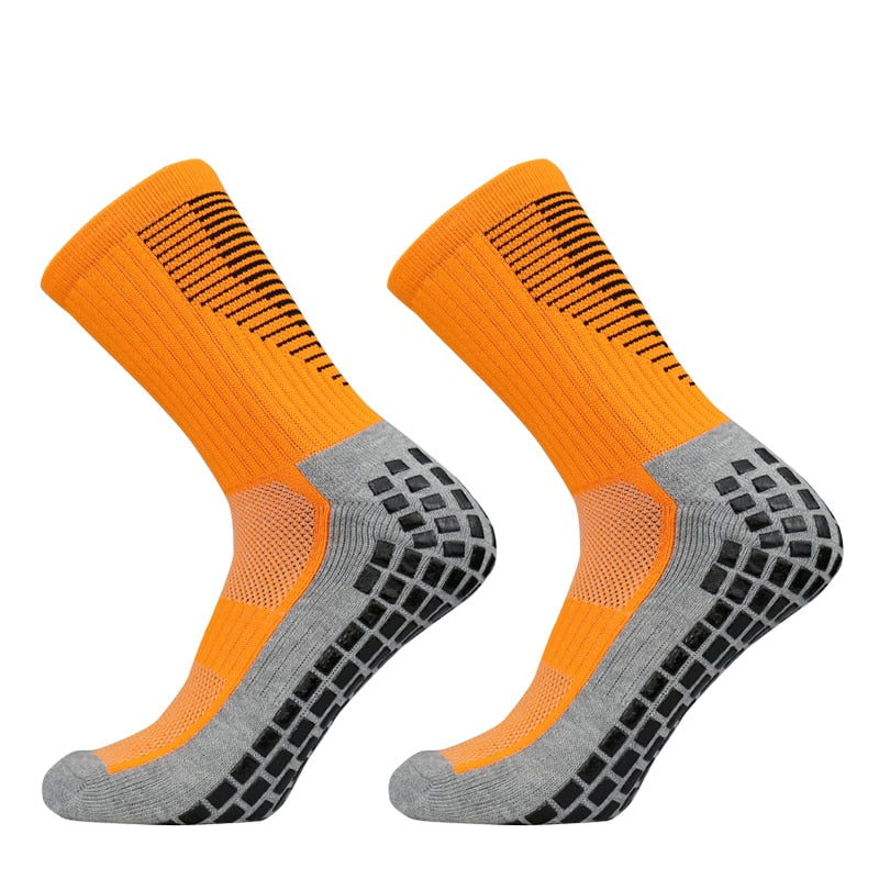 Novas Meias de Futebol Masculinas e Femininas // Meias Esportivas Antiderrapantes com Fundo de Silicone // Para Futebol e Basquete // Simplesmente Incomparável!!!