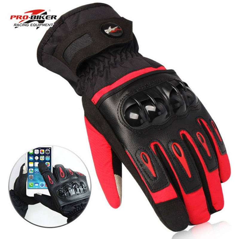 Luvas P/ Corrida de Motocross/Ciclismo de Couro/Poliéster Riding Tribe // Á prova d'água /Á Prova de Vento // Muito mais Segurança na Pilotagem...