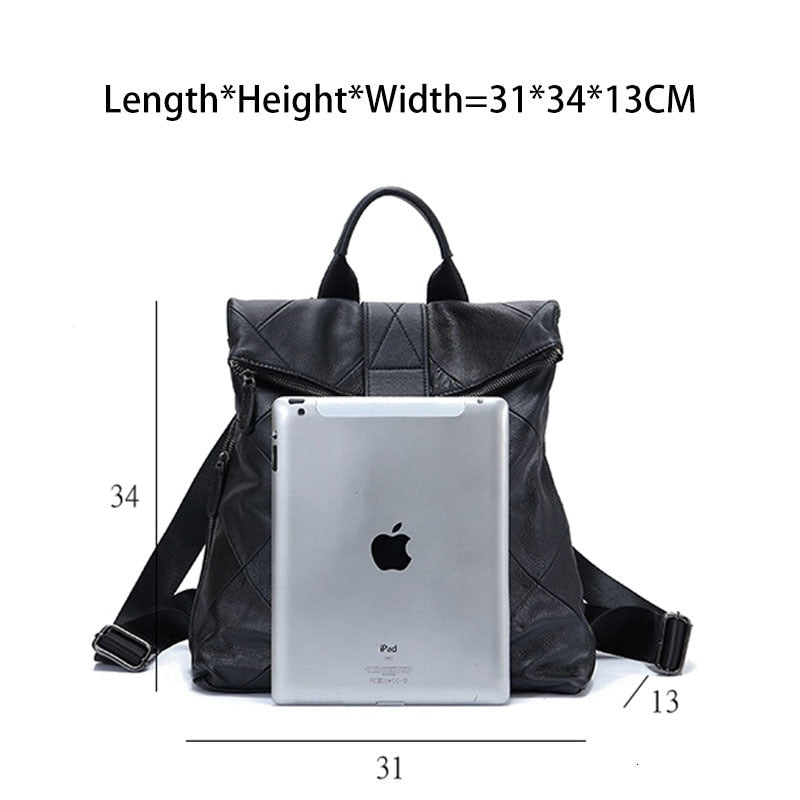 Mochila Feminina Antifurto de Couro Motaora // Bolsa de Viagem ao Ar Livre // Mochila de Grande Capacidade // Linda, Vesátil, Durável e Muito Resistente!!!