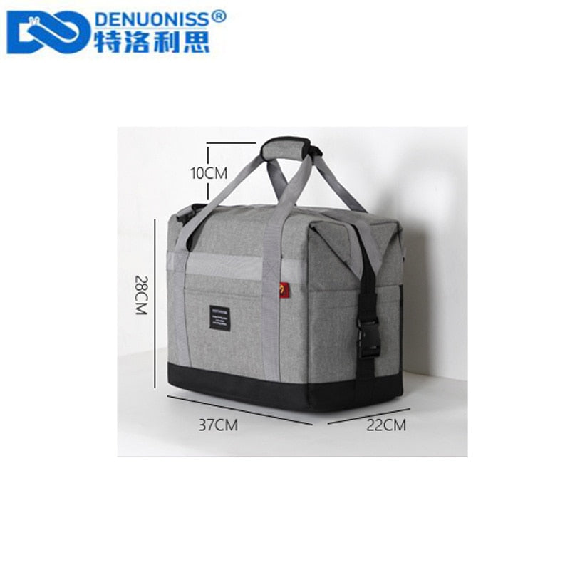 Bolsa Térmica de Grande Capacidade DENUONISS // 30L à Prova d'Água // Bolsa Térmica para Piquenique / Cerveja / Refrigerante... // Com ela é Tudo Geladinho até umas Horas!!!