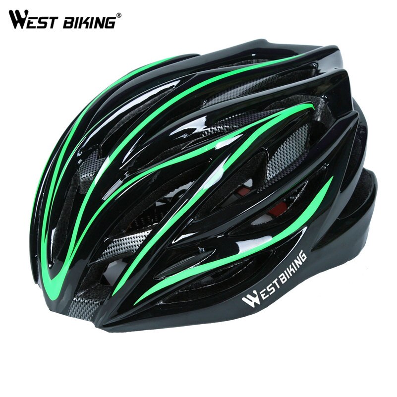 Capacete Ajustável Ultraleve WEST BIKING MTB // Acessórios de Bicicleta para Ciclismo de Estrada // Capacetes de Segurança de Bicicleta // Porque Segurança é Fundamental!!!