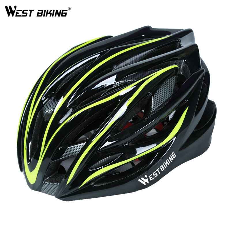 Capacete Ajustável Ultraleve WEST BIKING MTB // Acessórios de Bicicleta para Ciclismo de Estrada // Capacetes de Segurança de Bicicleta // Porque Segurança é Fundamental!!!