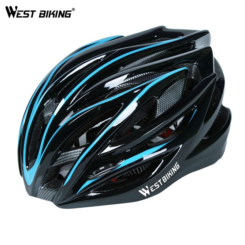 Capacete Ajustável Ultraleve WEST BIKING MTB // Acessórios de Bicicleta para Ciclismo de Estrada // Capacetes de Segurança de Bicicleta // Porque Segurança é Fundamental!!!