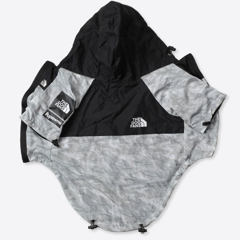 Moletom / Capa de Chuva com Capuz para Cães YOUDUDU // Roupas para Cães Pequenos e Grandes // Casaco Corta-Vento // Bulldog Francês / Chihuahua etc.