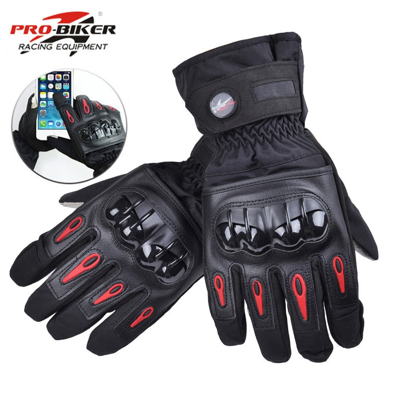 Luvas P/ Corrida de Motocross/Ciclismo de Couro/Poliéster Riding Tribe // Á prova d'água /Á Prova de Vento // Muito mais Segurança na Pilotagem...