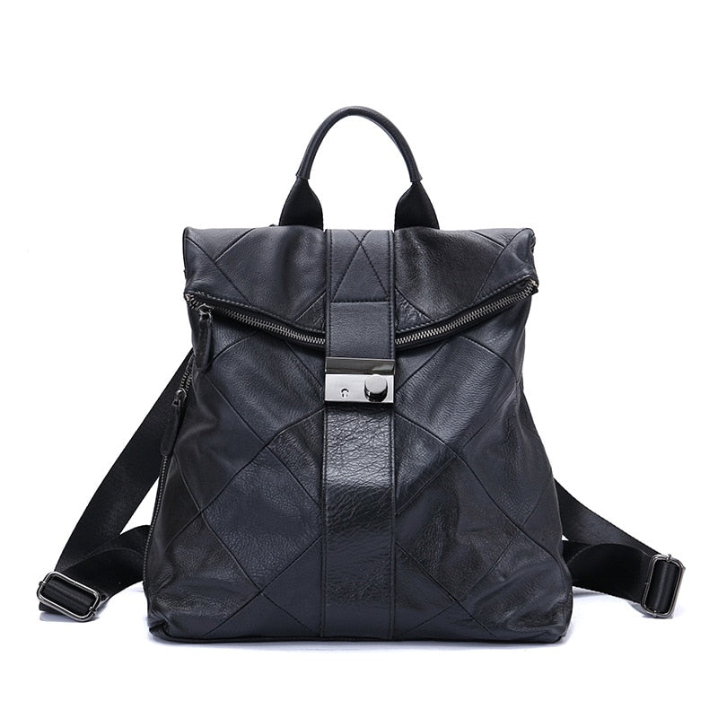 Mochila Feminina Antifurto de Couro Motaora // Bolsa de Viagem ao Ar Livre // Mochila de Grande Capacidade // Linda, Vesátil, Durável e Muito Resistente!!!
