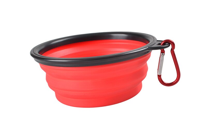 Comedouro De Silicone Portátil 350/1000 ML // Dobrável // Cão Gato // Recipiente Alimentador Para Passeio // A Brincadeira tá só começando...