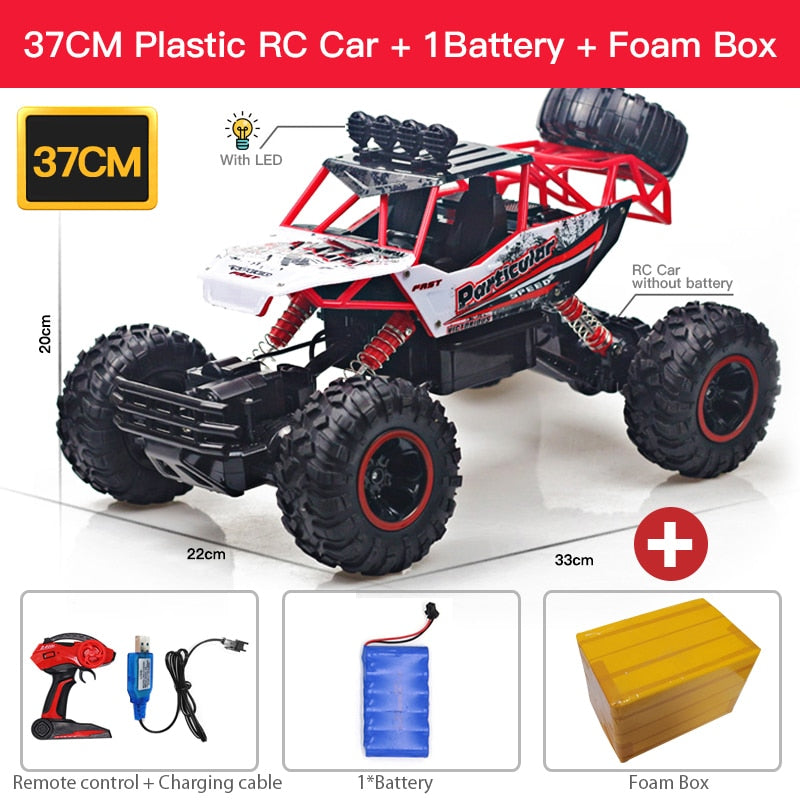 Buggy Rádio Controle Remoto Off-Road ZWN 1:12 / 1:16 4WD RC Car Com Luzes Led 2.4G // Pura Emoção Para Crianças de Todas as Idades!!!