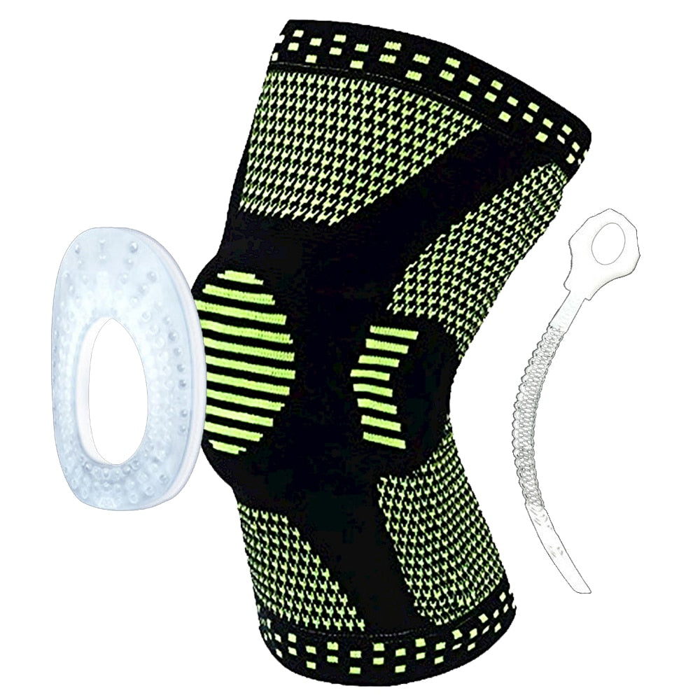 Joelheira de Compressão Profissional Tcare // 1 Peça para Alívio da Artrite, Dor nas Articulações, ACL, MCL, Cirurgia Pós-Ruptura do Menisco // Suporte de joelho Para Treinamento em Academia etc...