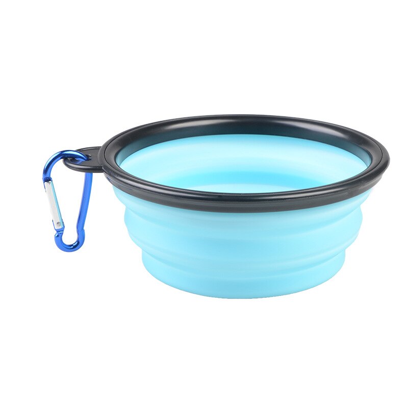Comedouro De Silicone Portátil 350/1000 ML // Dobrável // Cão Gato // Recipiente Alimentador Para Passeio // A Brincadeira tá só começando...