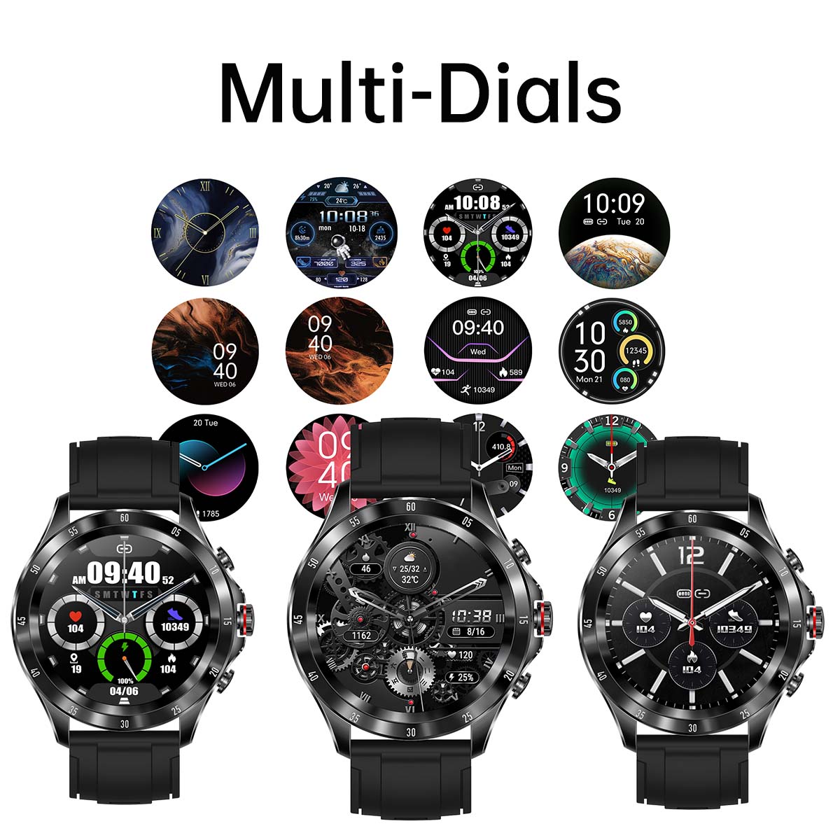 2025 Novo Relógio Inteligente Masculino Max7 Bluetooth SENBONO // Resposta Chamada // Relógio Masculino IP68 À Prova D' Água // Termômetro // Rastreador