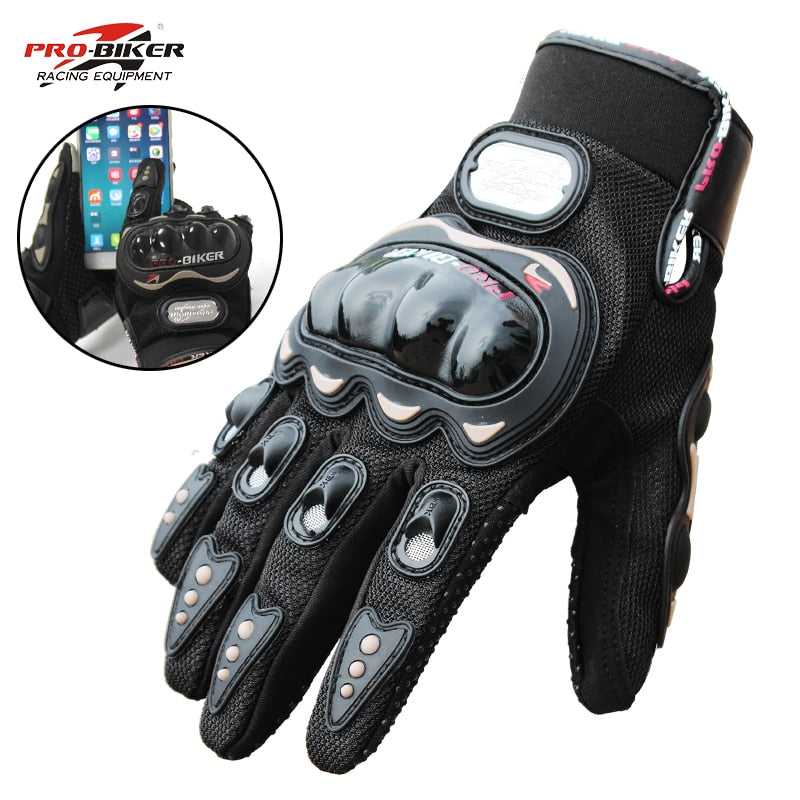 Luvas P/ Corrida de Motocross/Ciclismo de Couro/Poliéster Riding Tribe // Á prova d'água /Á Prova de Vento // Muito mais Segurança na Pilotagem...