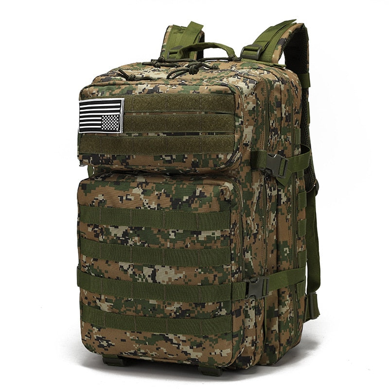 Mochila Thuram Tática de Acampamento Militar // P/Acampamento/Caminhadas ao ar livre/Caça