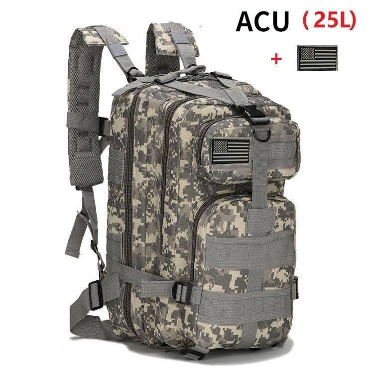 Mochila Thuram Tática de Acampamento Militar // P/Acampamento/Caminhadas ao ar livre/Caça