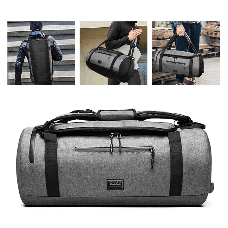 Mochilão de Viagem FLYTOP / Treinamento Esportivo // Unissex de Grande Capacidade 56 x 28 x 28 cm // Sacos de Ioga para Mulheres Fitness, etc... // Cabe Tudo e Mais um Pouco!!!