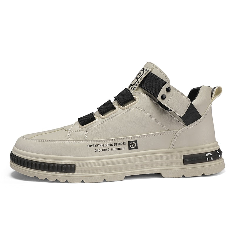 2025 Nova Moda Tênis Masculino LENOX Tide // Produto Confortável // Sapatos Casuais Toe // Sapatos de Trabalho Mid-top // Tênis de Caminhada Super Confortável // É como Andar nas Núvens!!!