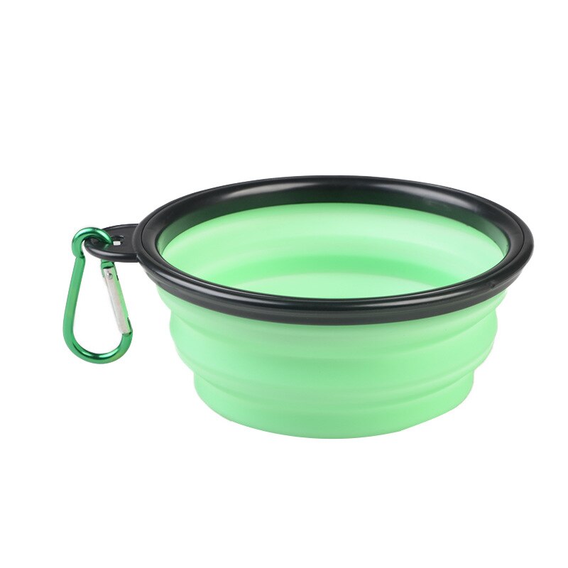 Comedouro De Silicone Portátil 350/1000 ML // Dobrável // Cão Gato // Recipiente Alimentador Para Passeio // A Brincadeira tá só começando...