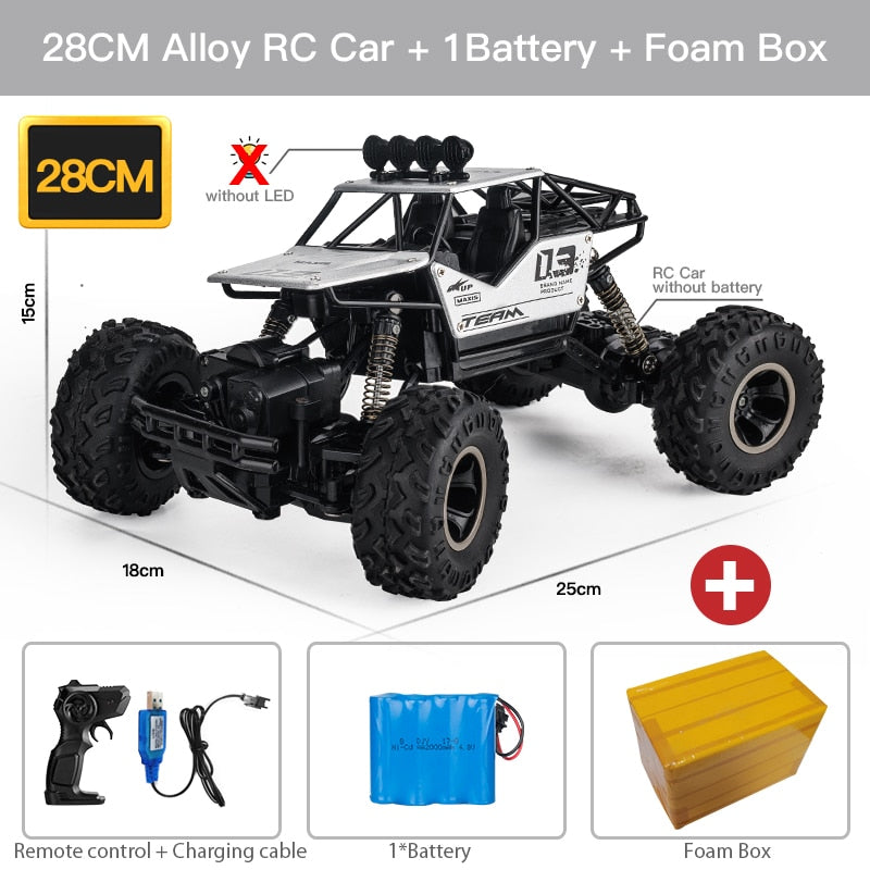 Buggy Rádio Controle Remoto Off-Road ZWN 1:12 / 1:16 4WD RC Car Com Luzes Led 2.4G // Pura Emoção Para Crianças de Todas as Idades!!!
