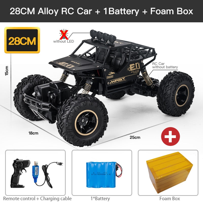 Buggy Rádio Controle Remoto Off-Road ZWN 1:12 / 1:16 4WD RC Car Com Luzes Led 2.4G // Pura Emoção Para Crianças de Todas as Idades!!!