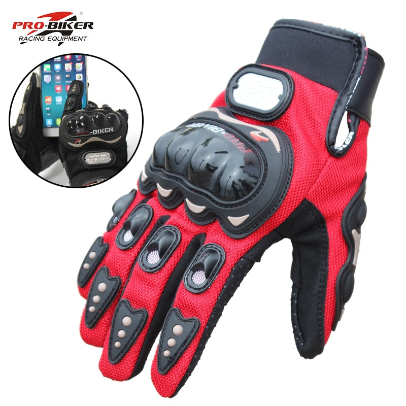 Luvas P/ Corrida de Motocross/Ciclismo de Couro/Poliéster Riding Tribe // Á prova d'água /Á Prova de Vento // Muito mais Segurança na Pilotagem...