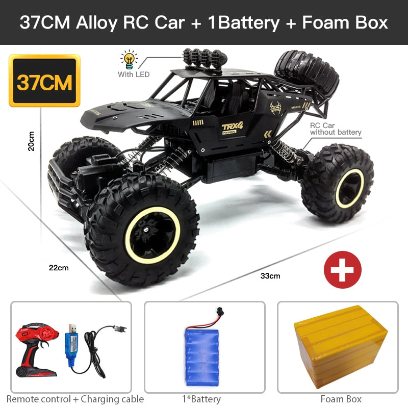 Buggy Rádio Controle Remoto Off-Road ZWN 1:12 / 1:16 4WD RC Car Com Luzes Led 2.4G // Pura Emoção Para Crianças de Todas as Idades!!!