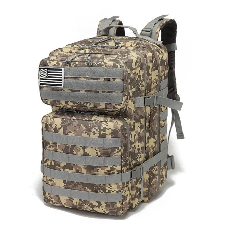 Mochila Thuram Tática de Acampamento Militar // P/Acampamento/Caminhadas ao ar livre/Caça