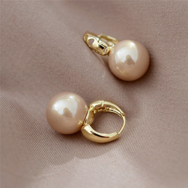 Novo* 2024 Brincos Gota de Pérola // Joias Cor de Ouro da moda para mulheres // Lindo Presente de Casamento, Noivado, Aniversário, etc... // Simplesmente Lindos e Irresistíveis!!!