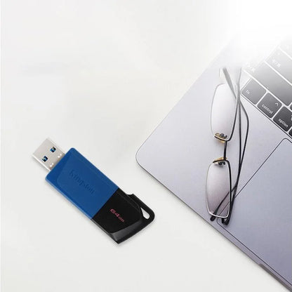 Pen Drive Kingston USB 3.2 Gen 1 // 64 GB, 128 GB e 256 GB // Mini Pen Drive Original p/ PC.