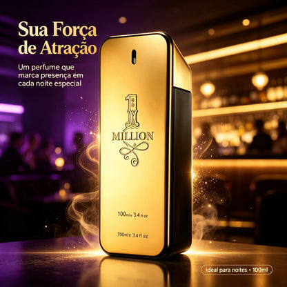 Million Eau de Toilette Masculino, 100 ml // Fragrância de Longa Duração // Um Excelente Presente p/ Homens.