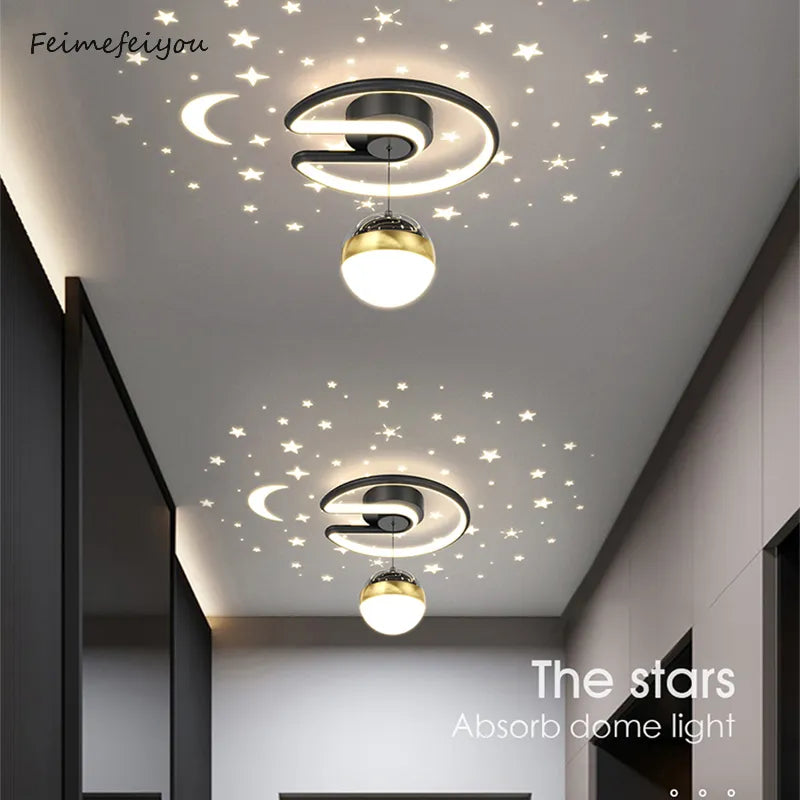 Lâmpada de Teto FEIMEFEIYOU Led p/ Iluminação de Interior // Moderna para Decoração Casa / Quarto / Sala de Estar / Varanda / Corredor / Sala de Jantar
