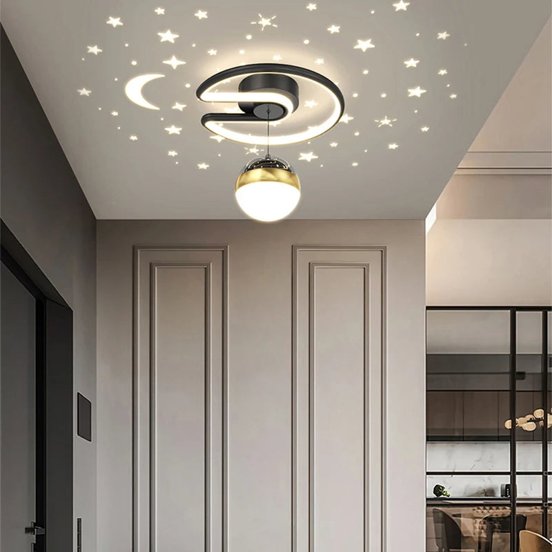 Lâmpada de Teto FEIMEFEIYOU Led p/ Iluminação de Interior // Moderna para Decoração Casa / Quarto / Sala de Estar / Varanda / Corredor / Sala de Jantar