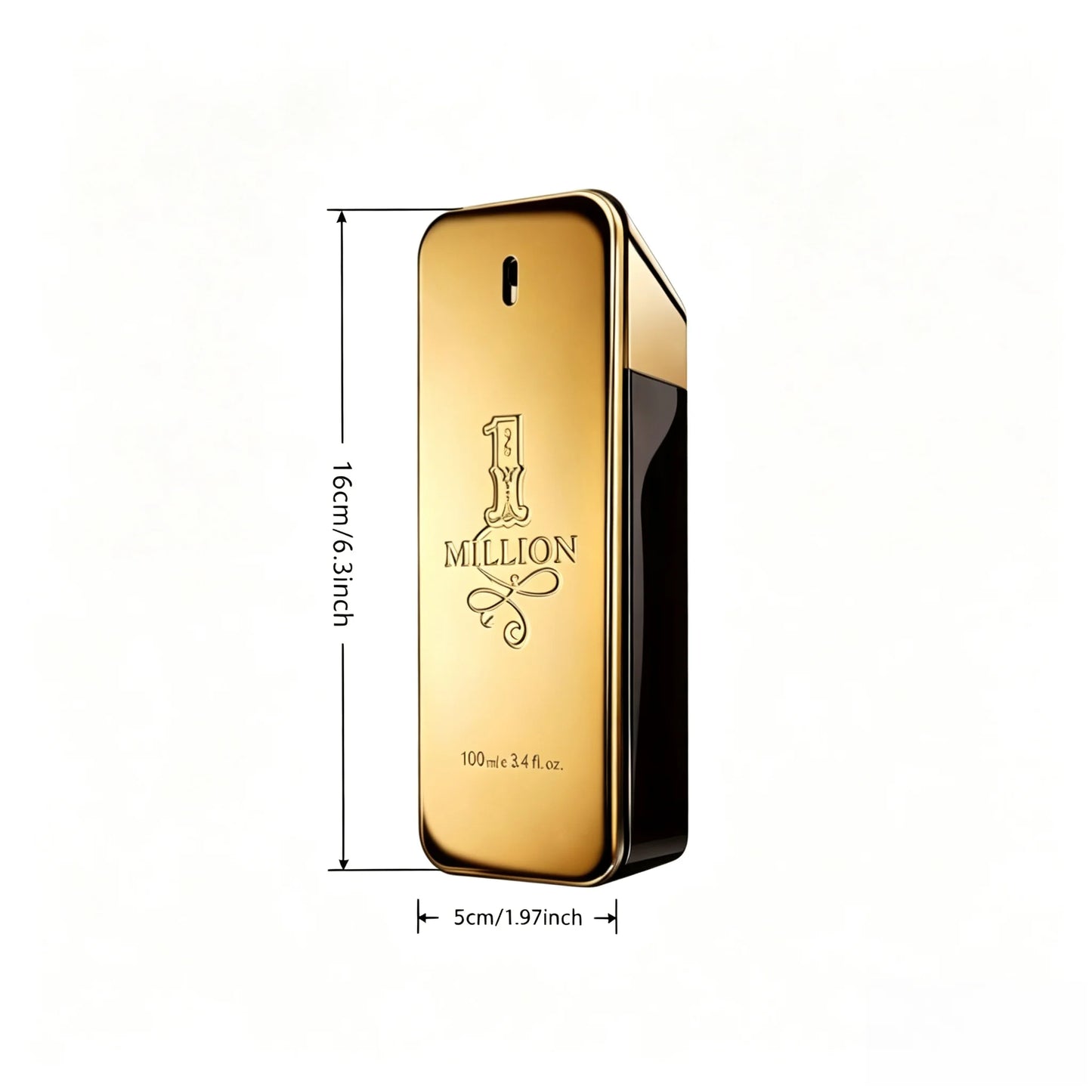 Perfume Million Spicy Amadeirado e Especiado c/ Fragrância de Longa Duração // Adequado p/ Diversas Ocasiões. 100 ml / 3,4 fl. oz.