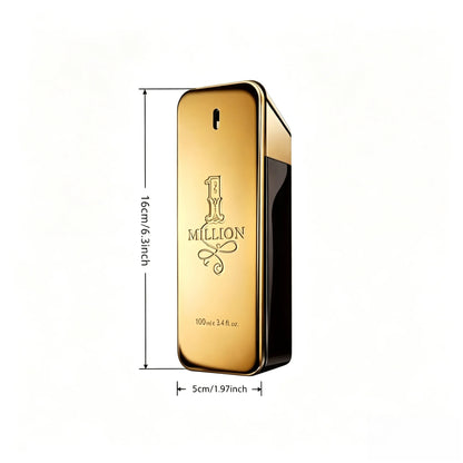 Perfume Million Spicy Amadeirado e Especiado c/ Fragrância de Longa Duração // Adequado p/ Diversas Ocasiões. 100 ml / 3,4 fl. oz.