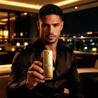 Perfume Million Spicy Amadeirado e Especiado c/ Fragrância de Longa Duração // Adequado p/ Diversas Ocasiões. 100 ml / 3,4 fl. oz.