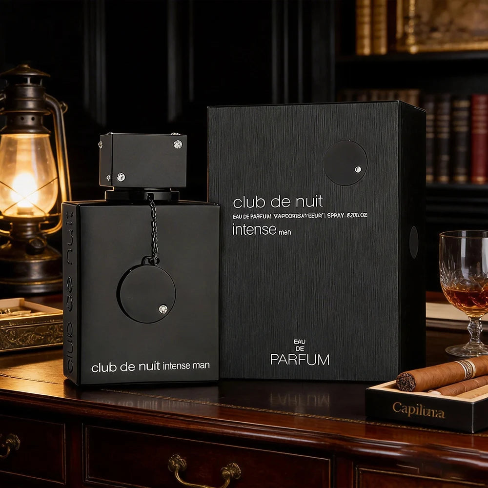 Perfume Masculino Intenso Armaf Club de Nuit // Quente e Picante // Perfume de Luxo p/ Uso Diário // Ousado, 105ml