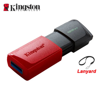 Pen Drive Kingston USB 3.2 Gen 1 // 64 GB, 128 GB e 256 GB // Mini Pen Drive Original p/ PC.