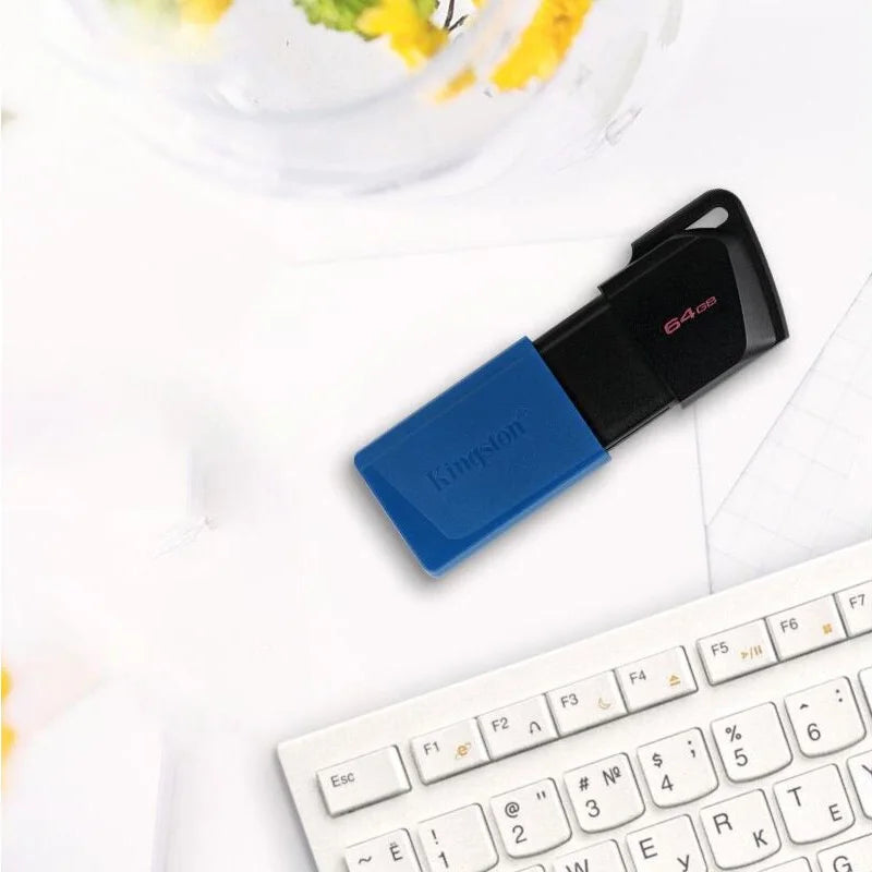 Pen Drive Kingston USB 3.2 Gen 1 // 64 GB, 128 GB e 256 GB // Mini Pen Drive Original p/ PC.