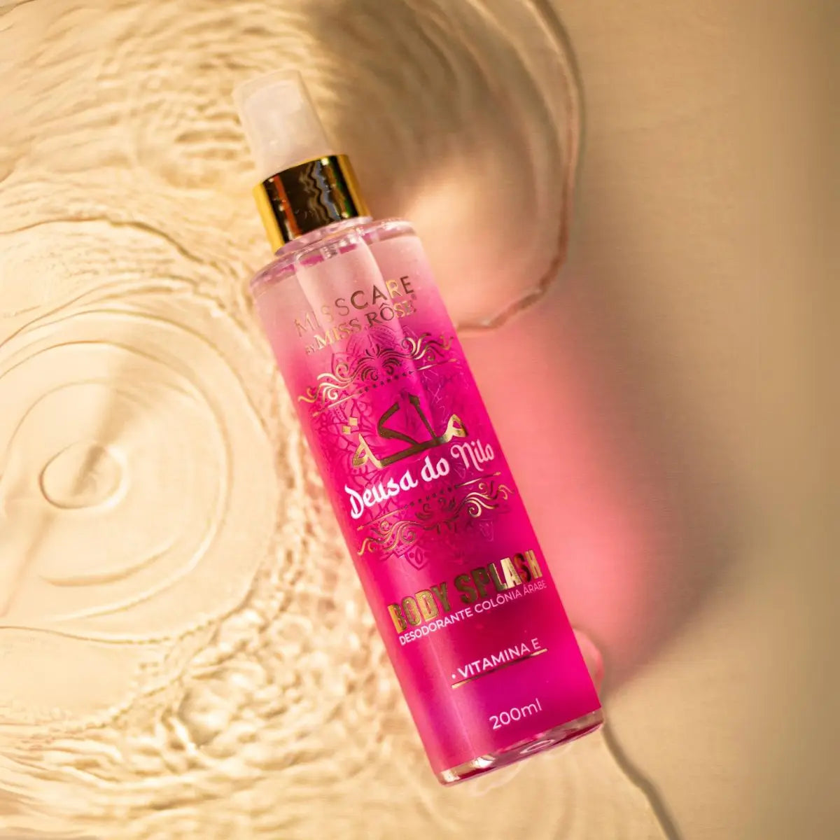 Body Splash Árabe Deodorant Cologne 200ml - Miss Rôse