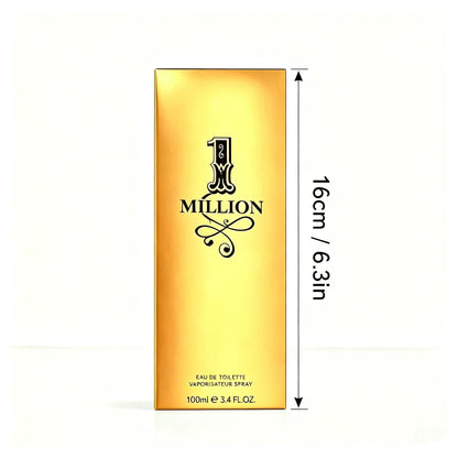 Million Eau de Toilette Masculino, 100 ml // Fragrância de Longa Duração // Um Excelente Presente p/ Homens.