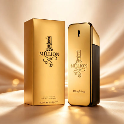 Perfume Million Spicy Amadeirado e Especiado c/ Fragrância de Longa Duração // Adequado p/ Diversas Ocasiões. 100 ml / 3,4 fl. oz.