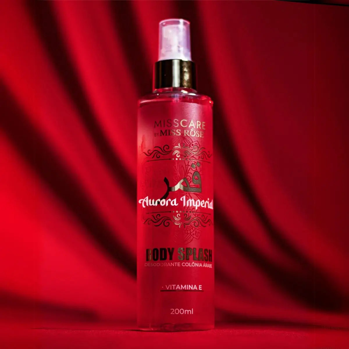 Body Splash Árabe Deodorant Cologne 200ml - Miss Rôse
