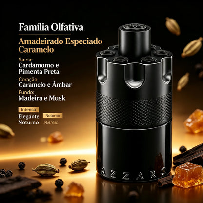 Perfume Masculino Eau de Parfum Intense 100ml // Fragrância Oriental Amadeirada // Aroma Intenso e de Longa Duração // Para Uso Diário e Festas