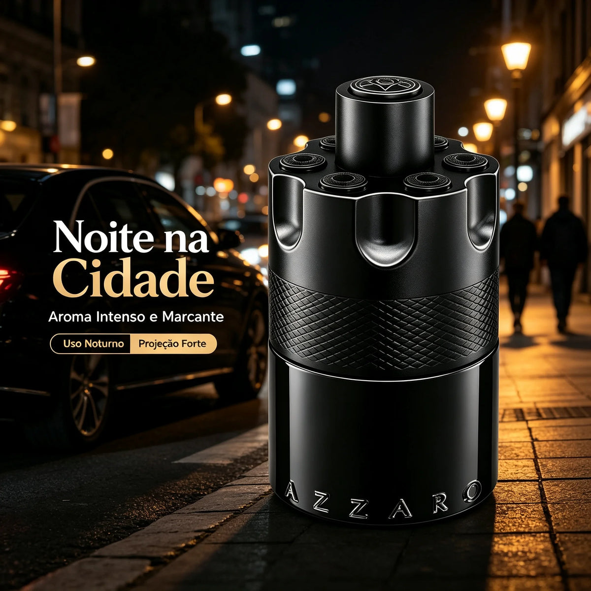 Perfume Masculino Eau de Parfum Intense 100ml // Fragrância Oriental Amadeirada // Aroma Intenso e de Longa Duração // Para Uso Diário e Festas